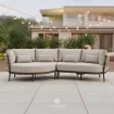 Кутовий лаунж Лівий Bardi Matt royal grey, Camel sand, Beachy bouclé — фото 11
