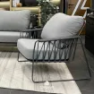 Крісло Rivera Lounge, Charcoal, Mountain Grey — фото 8