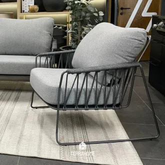 Крісло Rivera Lounge, Charcoal, Mountain Grey — фото 8
