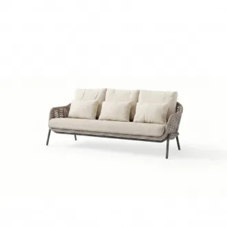 Диван Casto 2,5-местный, Matt royal grey, Camel sand, Beachy bouclé — фото 12