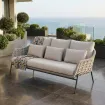 Диван Casto 2,5-местный, Matt royal grey, Camel sand, Beachy bouclé — фото 2