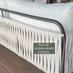 Диван Fiavè 2,5-місний, Matt royal grey, Misty rope, Beachy bouclé — фото 4