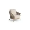 Крісло Nuri Lounge, Champagne, Navajo White — фото 5