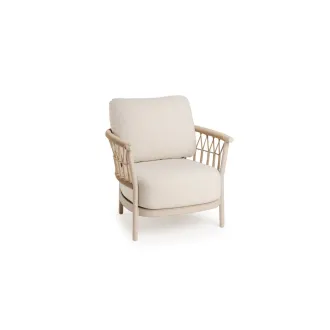 Кресло Fresca Lounge, Champagne, Navajo White — фото 11
