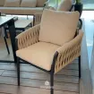 Стілець Fiavè dining, Matt royal grey, Misty rope, Beachy bouclé — фото 3