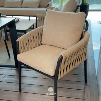 Стілець Fiavè dining, Matt royal grey, Misty rope, Beachy bouclé — фото 3
