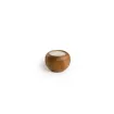 Свічка Candle Round Low 19 cm Ø Teak