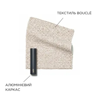 Лаунж-комплект Fiavè 2,5-місний диван + 2 крісла, Matt royal grey — фото 3