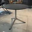 Кофейный столик TRIPÈ FIXED 61х50 см, бежевый, Black sahara marble eff. — фото 2