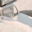 Крісло Dolce lounge, Camel sand, Natural gravel, fisb — фото 4