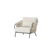 Крісло Dolce lounge, Matt royal grey, Camel sand, Natural Gravel, fisb — фото 2