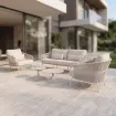 Лаунж-комплект Dolce 2,5-местный диван + 2 кресла + кофейные столики Nova, Camel Sand — фото 2