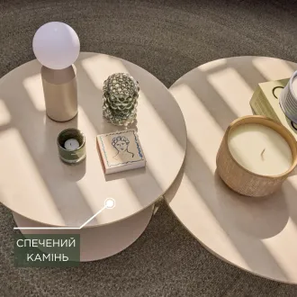 Лаунж-комплект Dolce 2,5-местный диван + 2 кресла + кофейные столики Nova, Camel Sand — фото 11