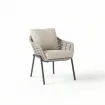 Стілець Casto dining, Matt royal grey, Camel sand, Beachy bouclé — фото 2