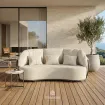 Диван Vivaro 3-місний, Matt royal grey, Misty rope, Beachy bouclé — фото 2