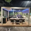 Беседка Luxe 3,6x4 м, электрическая раздвижная крыша + LED, бежевый — фото 9