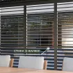 Беседка Luxe 3,6x4 м, электрическая раздвижная крыша + LED, бежевый — фото 10