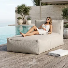 Шезлонг TROIS POMMES HOME, Beige