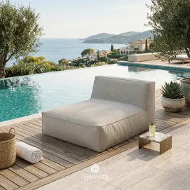 Шезлонг Love Bed TROIS POMMES HOME, Beige — фото 2