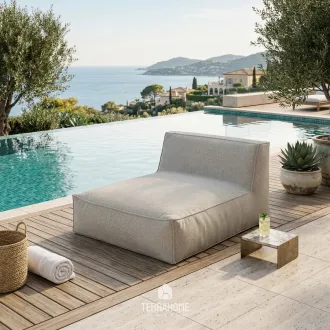 Шезлонг Love Bed TROIS POMMES HOME, Beige — фото 2