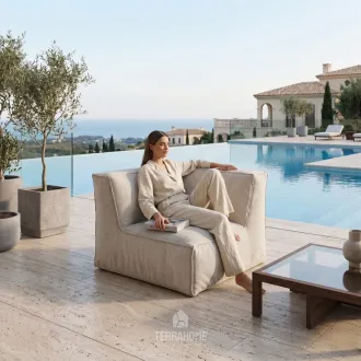 Кутовий модуль TROIS POMMES HOME, Beige