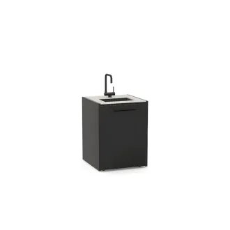 Модуль мийка CT 60 Sink (Handle Black Inox, Cabinet Colour Anthracite Grey, PDL) — фото 2
