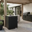 Модуль мийка CT 60 Sink (Handle Black Inox, Cabinet Colour Anthracite Grey, PDL)
