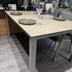 Вуличний стіл Cubic 160x95, silver/stone sand — фото 2