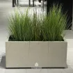 Горщик для квітів Grigio Box 90 with wheels - Antique White 90x40x40 — фото 3