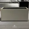 Горщик для квітів Grigio Box 90 with wheels - Antique White 90x40x40 — фото 5