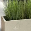 Горщик для квітів Grigio Box 90 with wheels - Antique White 90x40x40 — фото 4