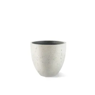 Горщик для квітів Grigio Egg Pot 40 - Antique White 40x36 — фото 4