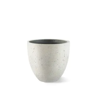 Горщик для квітів Grigio Egg Pot 50 - Antique White 50x45 — фото 5