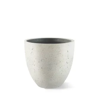 Горщик для квітів Grigio Egg Pot 60 - Antique White 60x54 — фото 3