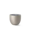 Горщик для квітів Grigio Metallic New Egg Pot 55 - Champagne 55x46 — фото 2