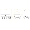 Гриль Brabura KC 120 Grill (Handle Black Inox, Cabinet Colour Pearl White, Iron Frost) — фото 7