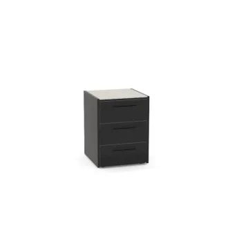 Модуль з шухлядами CT 60 Drawers (Handle Black Inox, Cabinet Colour Anthracite Grey, IF) — фото 2
