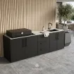 Вулична кухня Brabura 3M Antracite, Iron Frost