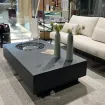 Стіл з каміном METROPOLIS Bioethanol Slate Black — фото 4