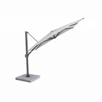 Парасоля з бічною опорою EASY SWING 300х300 см, anthracite matt/ light grey з базою EASY STAND — фото 11