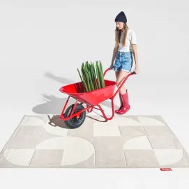 Ковёр Carpretty Petit 160x230 cm, цвет Jigsaw Cream, White — фото 2