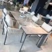 Обідній комплект стіл Diamond 220 см + 4 стільці Fiave — фото 6