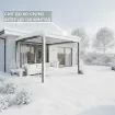 Лаунж-комплект Nappa + столики Nova + пергола Villa 3х3 м — фото 15