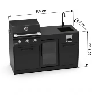 Уличная кухня Brabura Lite 300 — фото 17