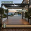 Лаунж-комплект Dolce + столики Nova + пергола Villa 4х4 м — фото 12