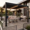 Лаунж-комплект Nappa + столики Nova + пергола Villa 4х4 м