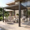 Лаунж-комплект Nappa + столики Nova + пергола Villa 3х4 м