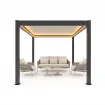 Лаунж-комплект Casto + столики Nova, Camel sand + пергола Villa 3х4 м — фото 17