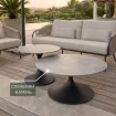 Лаунж-комплект Dolce + столики Nova + пергола Villa 3х4 м — фото 9