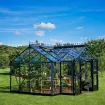 Теплиця Orangeri 15,1 м², антрацит, закаленное стекло 3 мм — фото 3